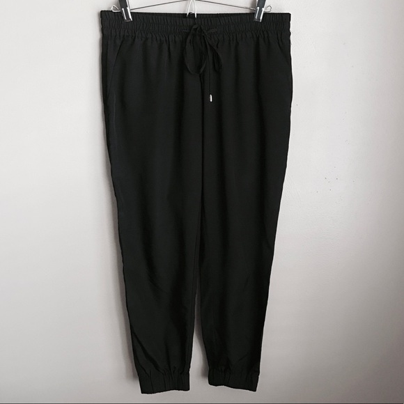 [MK] Black Paperbag Trousers - Picture 1 of 3